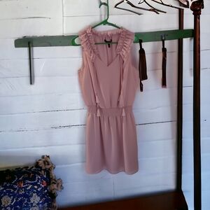 White House Black Market Size 10 Light Pink Dress